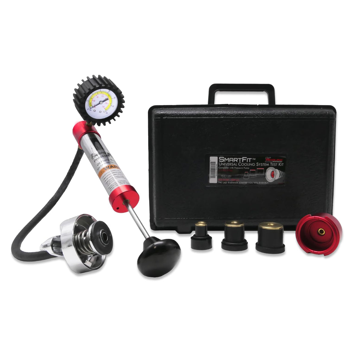 SmartFit Universal Cooling System Vehicle Pressure Test Kit (95-0700)