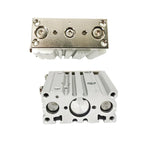 MGPM with Guide Rod Hole MGPM20, MGPM25, Stroke 10-175mm, Compact Guide Cylinder, Thin Three-axis Cylinder(Trip 20mm,MGPM25)