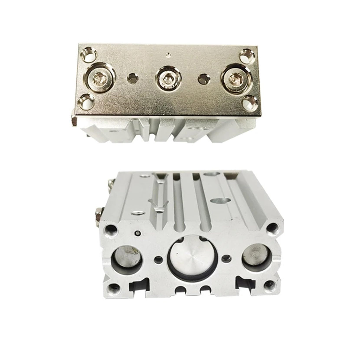 MGPM with Guide Rod Hole MGPM20, MGPM25, Stroke 10-175mm, Compact Guide Cylinder, Thin Three-axis Cylinder(Trip 20mm,MGPM25)