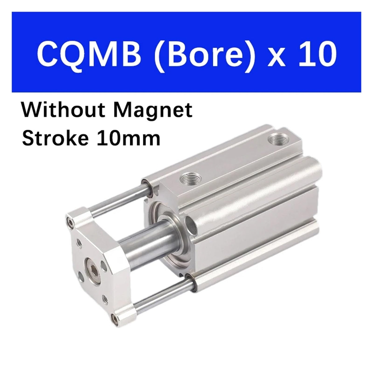 CQMB80 CQMB100 Guide Rod Compact Air Pneumatic Cylinder CQMB100-5 CQMB20-10 CQM80-15 25-25 25-20 25-30(Stroke 10mm,CQMB100 Bore 100mm)