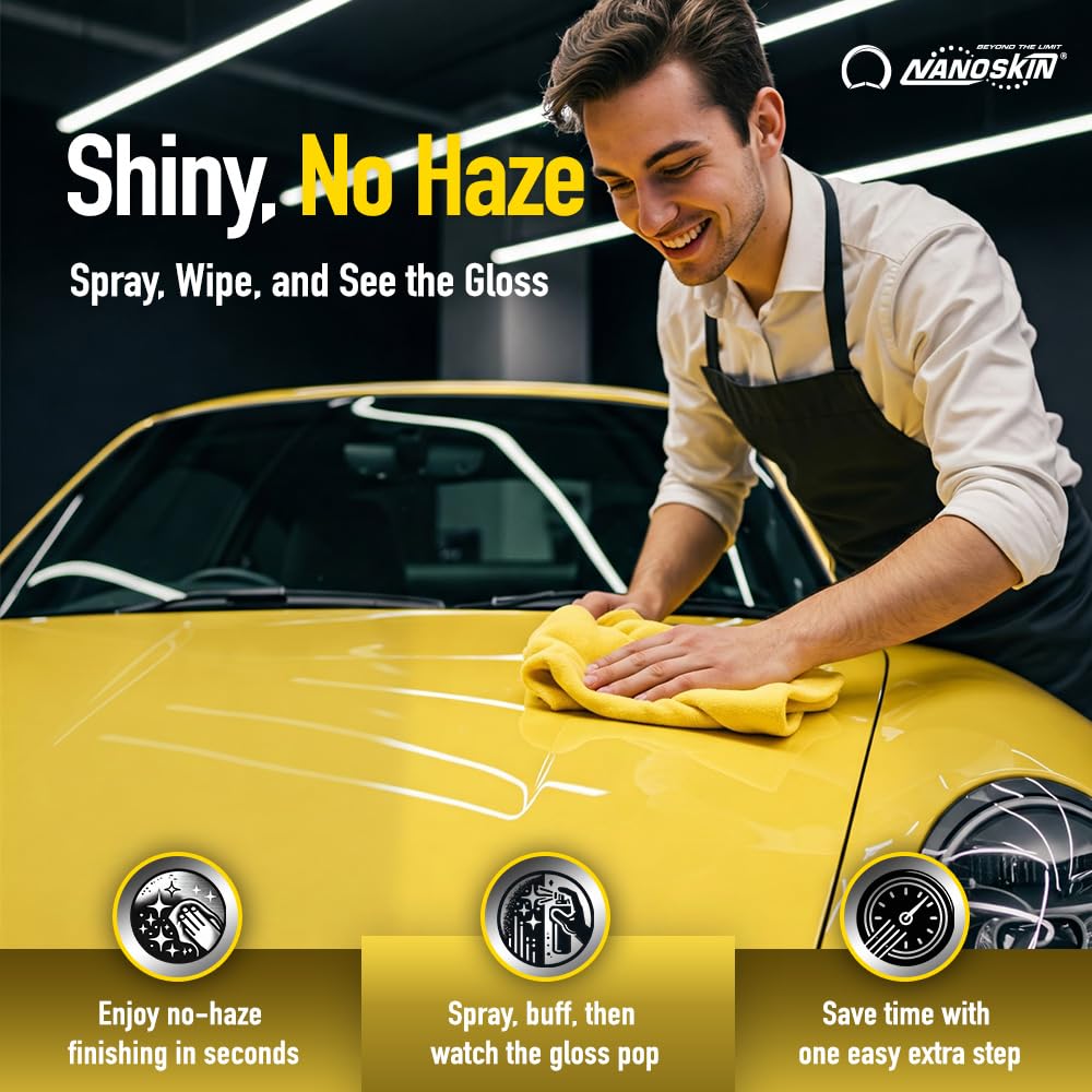 Nanoskin QUICK SHINE Detail Spray for Gloss, 55 Gallon