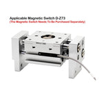 MHL2-20D MHL2-20D1 MHL2-20D2 Double Acting Pneumatic Gripper Wide Type Air Gripper Parallel Cylinder Aluminium Clamps(MHL2-20D)