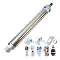 MA40x450 500mm-CA-S Pneumatic Cylinder 40MM bore Stainless Steel Double Acting Mini Round Cylinder