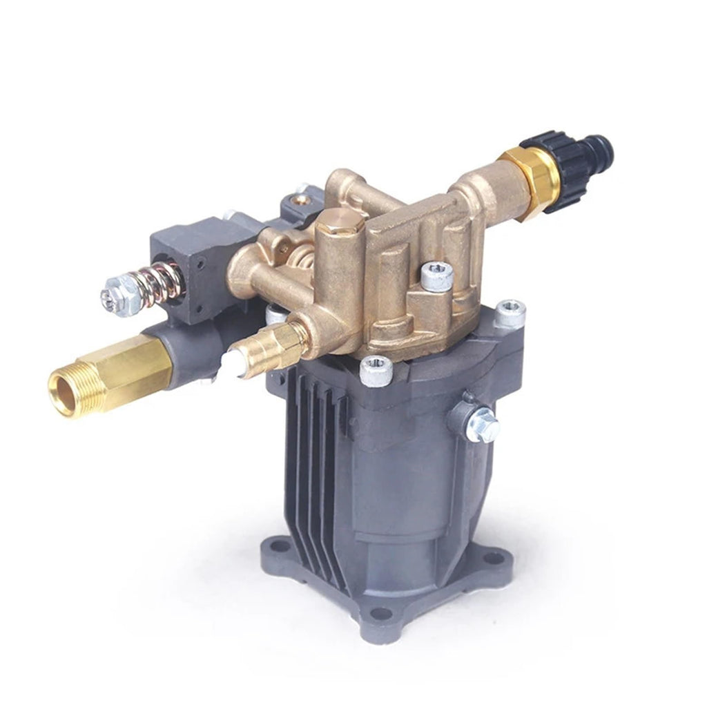 Windshield Check Valves P180 Copper Motor High Pressure Plunger Pump 2610-3000PSI Gasoline Engine Flushing Pump Head Cleaning Machine