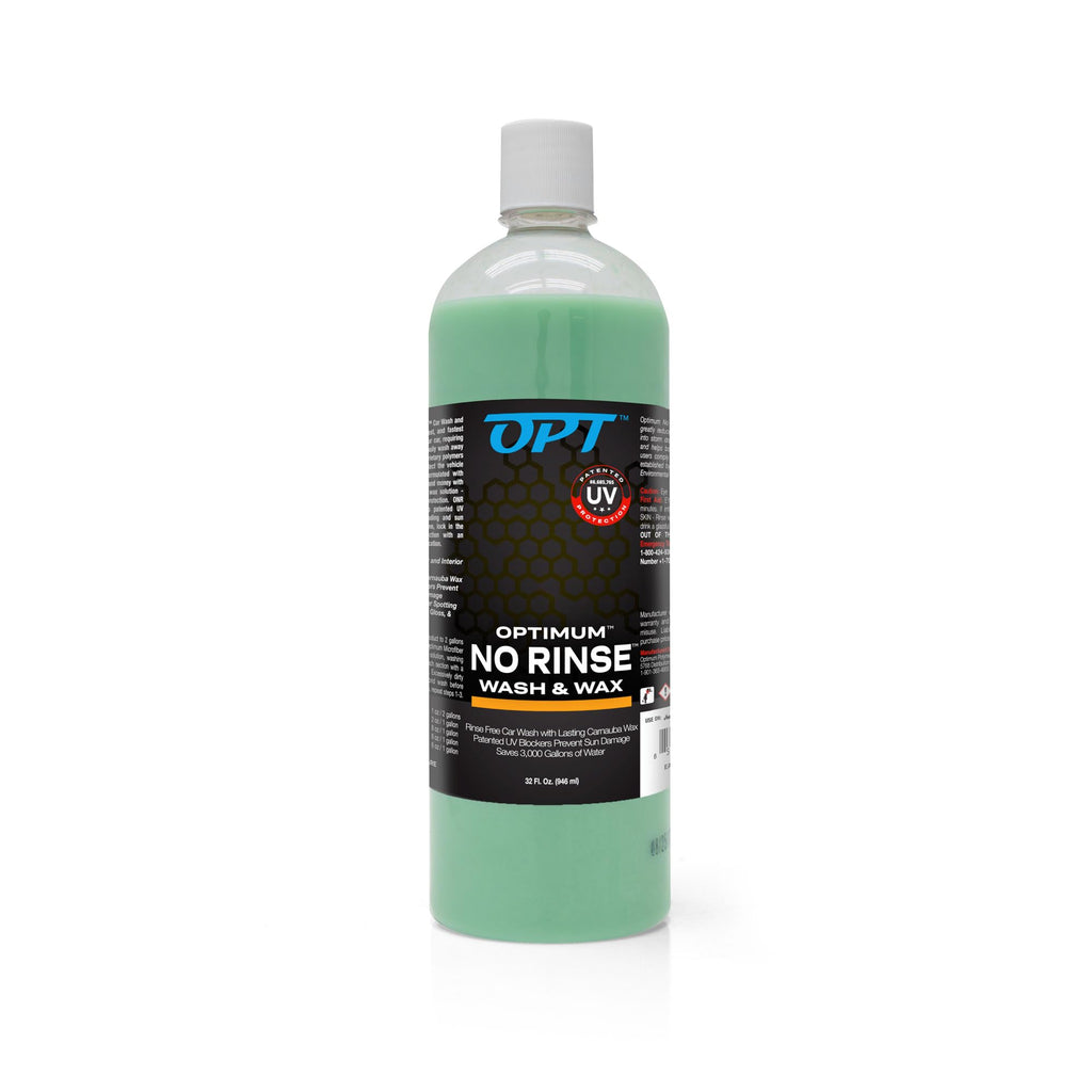Optimum (NRWW2012G4) No Rinse Wash & Wax - 1 Gallon, (Case of 4)