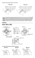 1PCS MHS2/MHS3/MHS4 Series Parallel Type Pneumatic Gripper MHS 16D 20D 25D 32D 40D 63D 80D Two-jaw Three-jaw Air Gripper(32D)