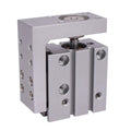 HLH16X20S Rail Cylinder Pneumatic Slide Guide Rod Cylinder Linear Side Rail HLH6X10S HLS10X30S HLH20X40S 50 HLH16X60S 1Pcs (Color : 20mm Stroke, Size : HLH16)