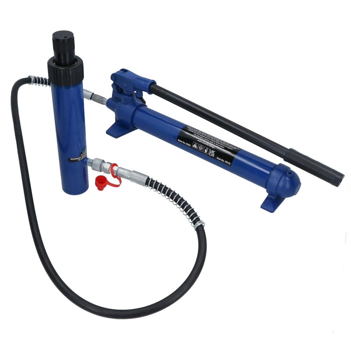 10 Ton Hydraulic Porta Power Jack Pump with Accessories Dent Frame Repair
