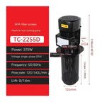 Industrial 375W Single Phase Coolant Circulation Pump | Deep Hole U-Drill(TC-2255D 375W)