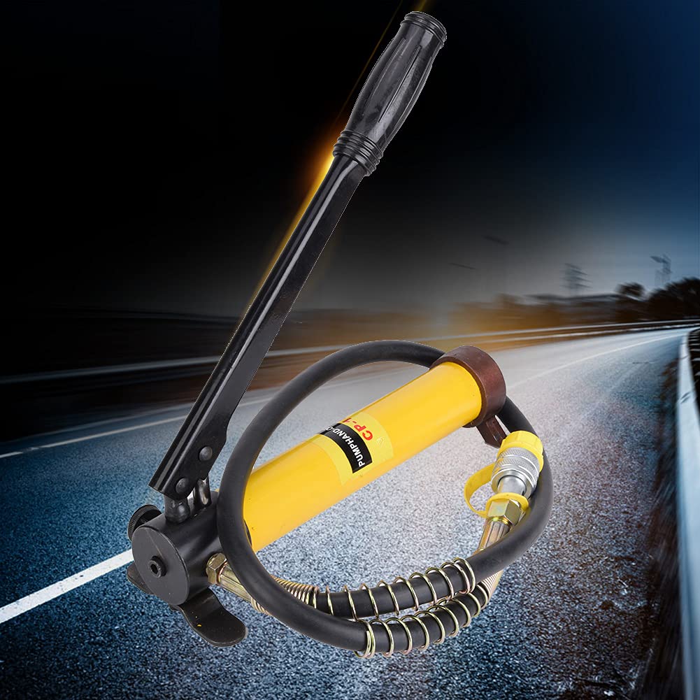 10T Hydraulic Jack Manual Hydraulic Pump - Ideal for Car Repairs Construction Work - Jack Steel Handle Lifting Tool