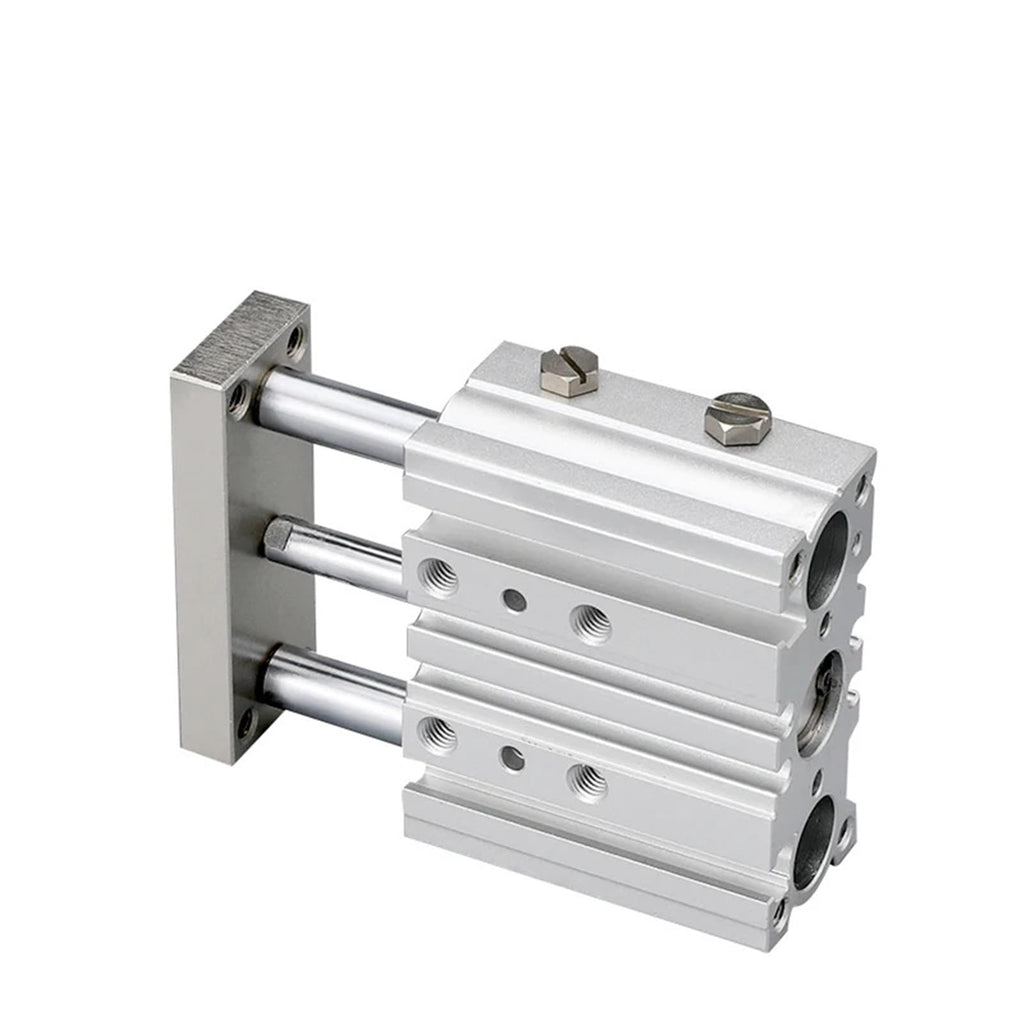 MGPM MGPM50-75 Three-Rod Three-axis Small Pneumatic Cylinder with Guide Rod 1Pcs