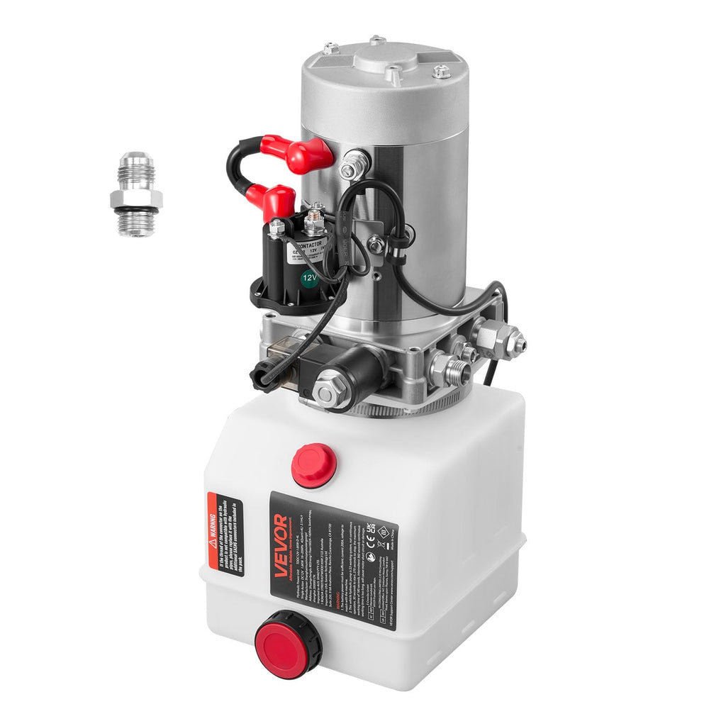 VEVOR 14 Quart Hydraulic Pump 2.2KW AC 220-240V Hydraulic Dump Trailer Pump
