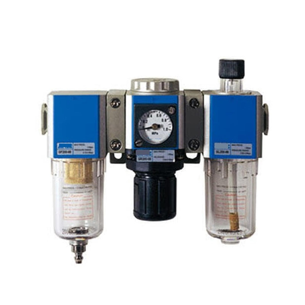 Air source treatment component, triplex (with table, bracket, and reverse flow valve) GC30015C1WK