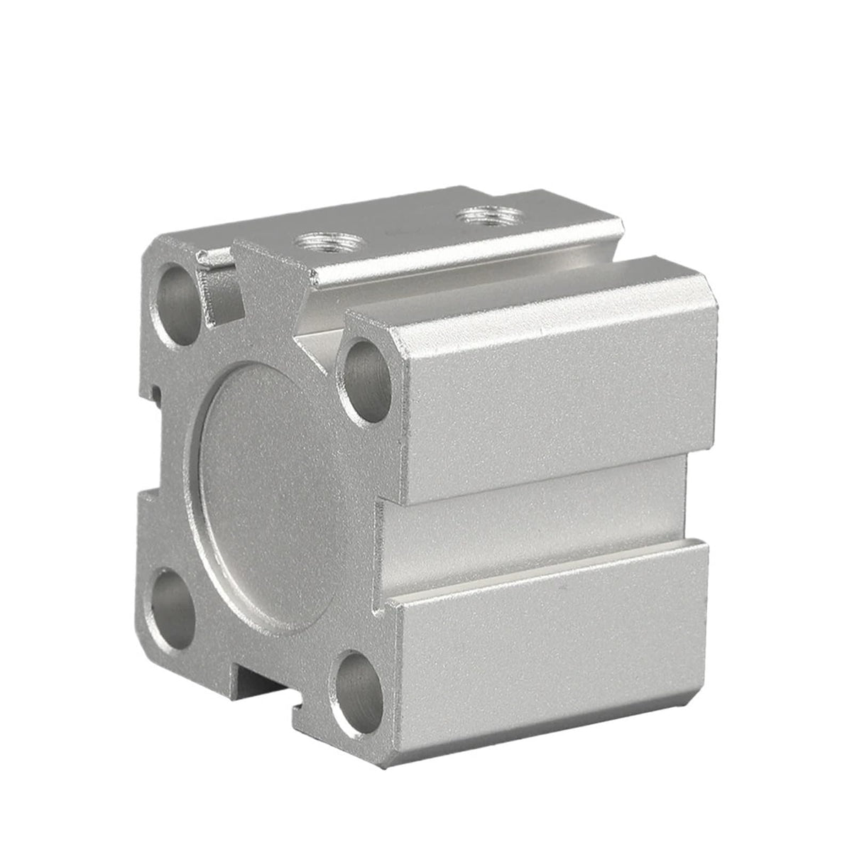 1pcs Pneumatic Cylinder SDA 12-80mm Bore Series Double Acting 5-100mm Stroke Compact Thin Air(Stroke 5mm,Bore 80mm)