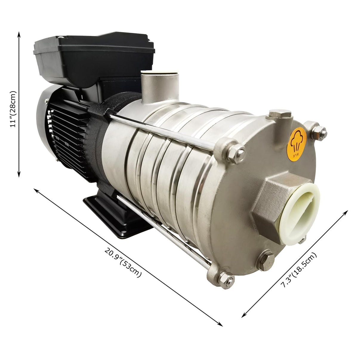 220V Horizontal Multistage Centrifugal Pump Circulation Water Pump