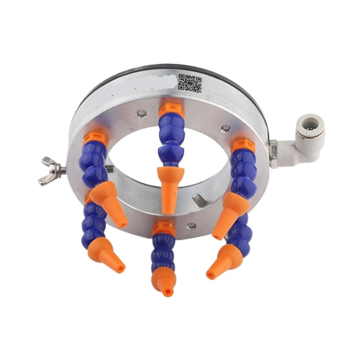 1pcs 62/65/80/100/110/125/140/150mm Water Oil Cooling Liquid Coolant Pipe Hose Tube Nozzles Spray Ring for Motor CNC Router(80mm)