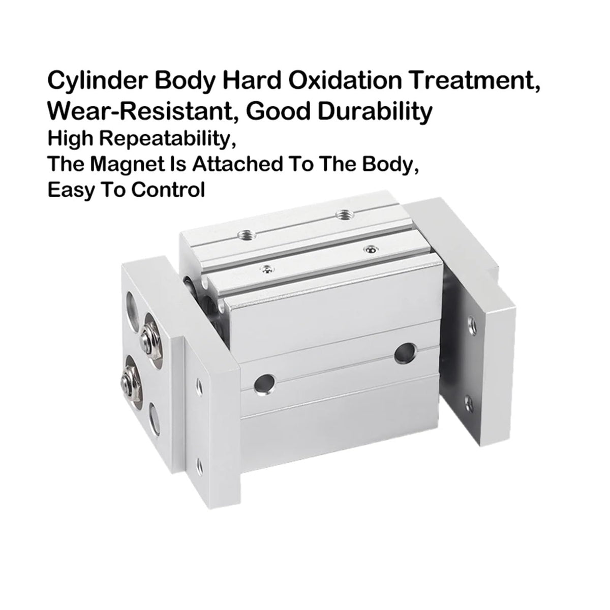 HFT Pneumatic Cylinder Large Diameter Open Clip Finger Cylinder HFT10/16/20/25/32x20/30/40/60/80/150-S(HFT10x60)