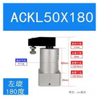 Small Pneumatic Angle Cylinder rotates 90 Degrees ACKL/R25 32 40 50 63X90(ACKL50X180)