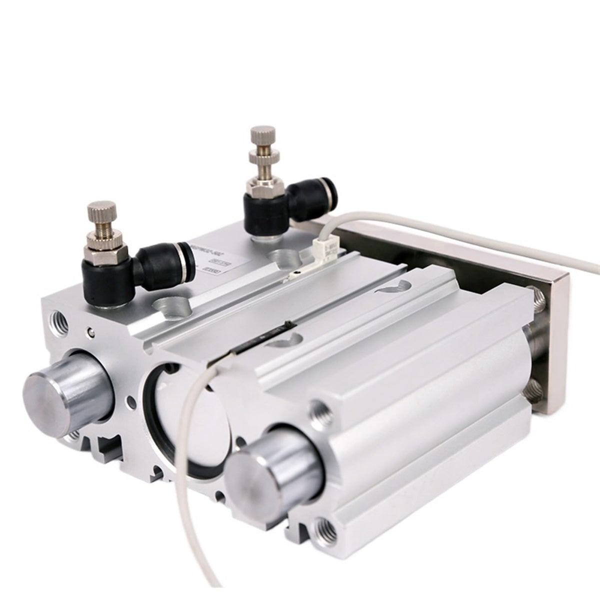 1pcs PM16-10/20/25/30/40/50/75/100 Compact Pneumatic air Cylinder with Guide Rod Cylinder PM16-10 PM16-20 PM16-25 PM16-30(MGPM16 30)