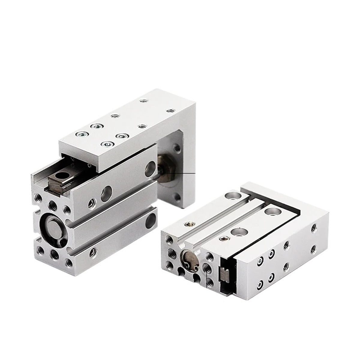 1pcs MXH HLH MXH6 MXH10 MXH16 MXH20 Precision Pneumatic Cylinder Linear Side Rail Guide Rod(MXH10,15mm Stroke)