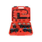 Water Leak Detection Detector Tool Radiator Pressure Tester Vacuum Type Cooling System Test Car water pressure gauge(28pcs)