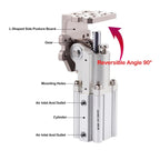 1pcs Pneumatic Manipulator Accessories Side Posture Block Lever DHRC32-30LB/ZB Fixture 90 Degree flip Cylinder(Z-FCZ40-45L)
