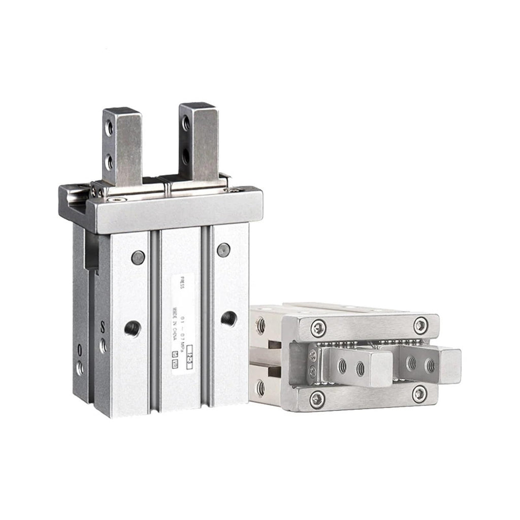1pcs MHZL2 Series Parallel Type Air Gripper/Long Stroke Type 2 Fingers Bore 10/16/20/25 mm Opening/Closing Stroke 8/12/18/22 mm(MHZL2-D)