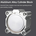 CDQ2B Compact Cylinder Double Acting Thin Cylinder CDQ2B12 CDQ2B16 CDQ2B20 CDQ2B25 CDQ2B32 CDQ2B40 CDQ2B63 CDQ2B80(Stroke 50mm,Bore 80mm)