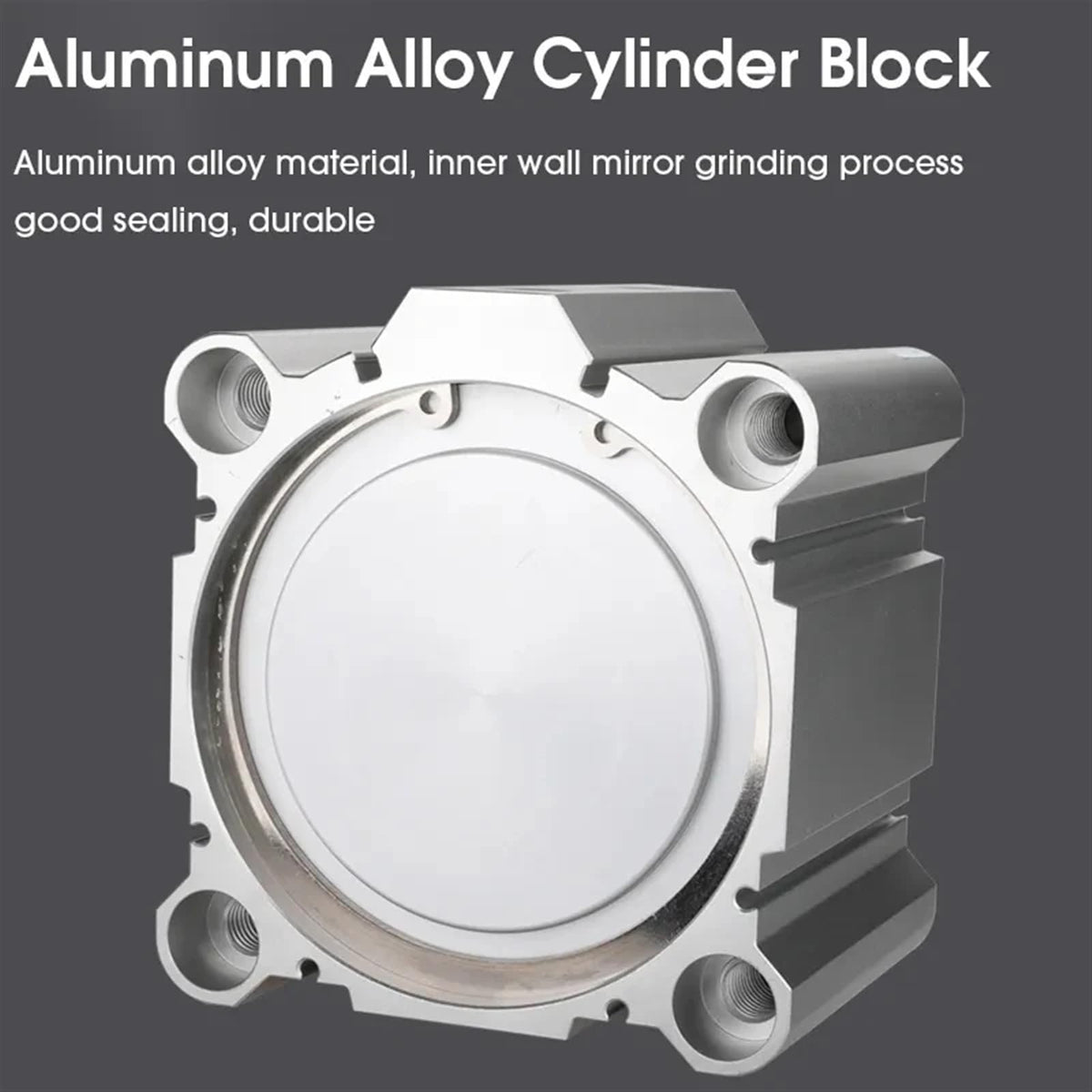 CDQ2B Compact Cylinder Double Acting Thin Cylinder CDQ2B12 CDQ2B16 CDQ2B20 CDQ2B25 CDQ2B32 CDQ2B40 CDQ2B63 CDQ2B80(Stroke 50mm,Bore 80mm)