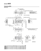 Air Slide Table Pneumatic Cylinder MXS6-10 MXS8-20 MXS12-30 MXS16-40 MXS20-50 MXS25-75 100 125 Rail Slide Air Cylinder(-75)