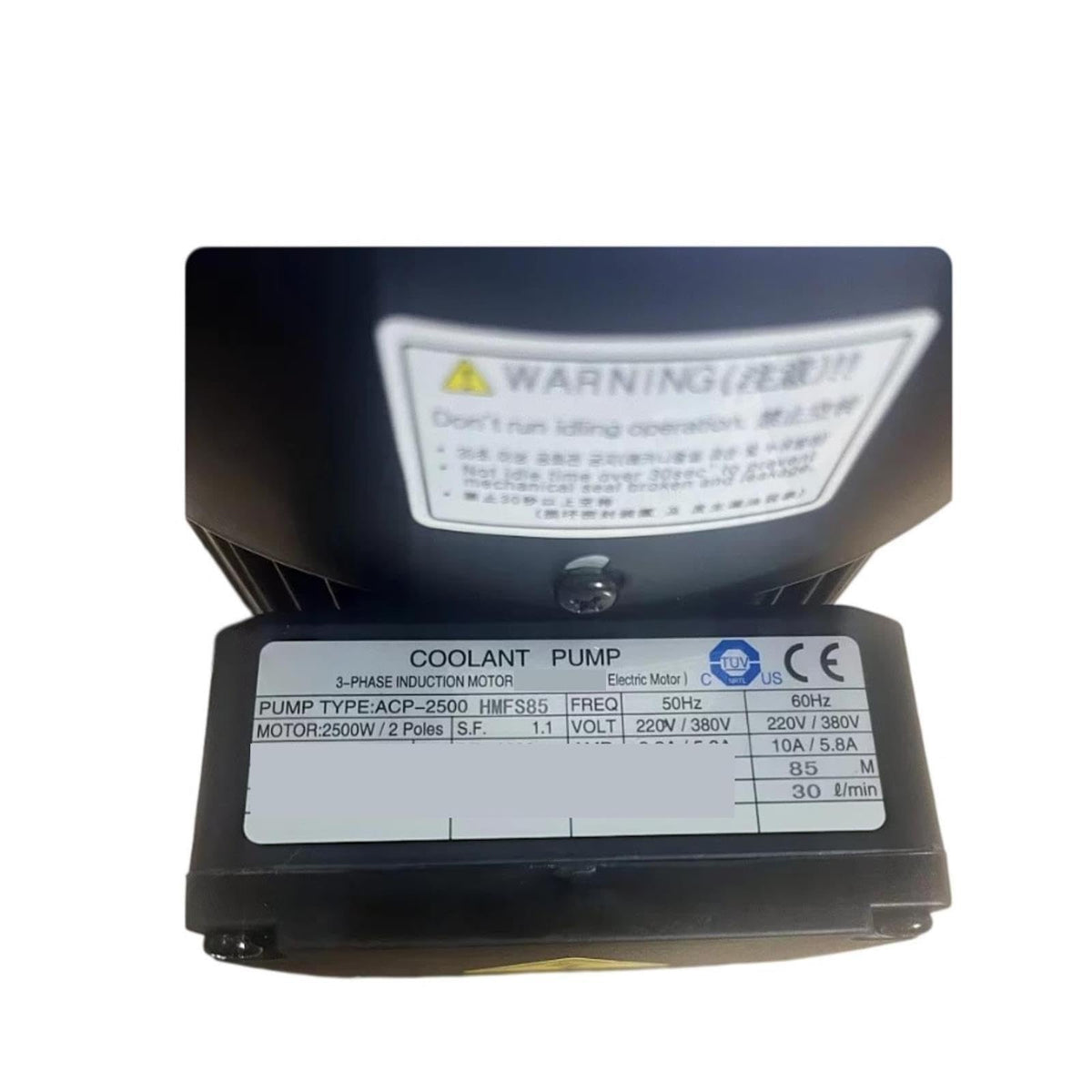 Coolant Pump ACP2500HMFS85 For Cooling Water Discharge