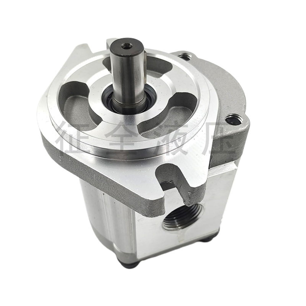 HGP-3A-F13R Single High Pressure Gear Pump Hydraulic Gear Pump with Manual Pressure Regulating Valve Gear Oil Pump(HGP-3A-F13R)