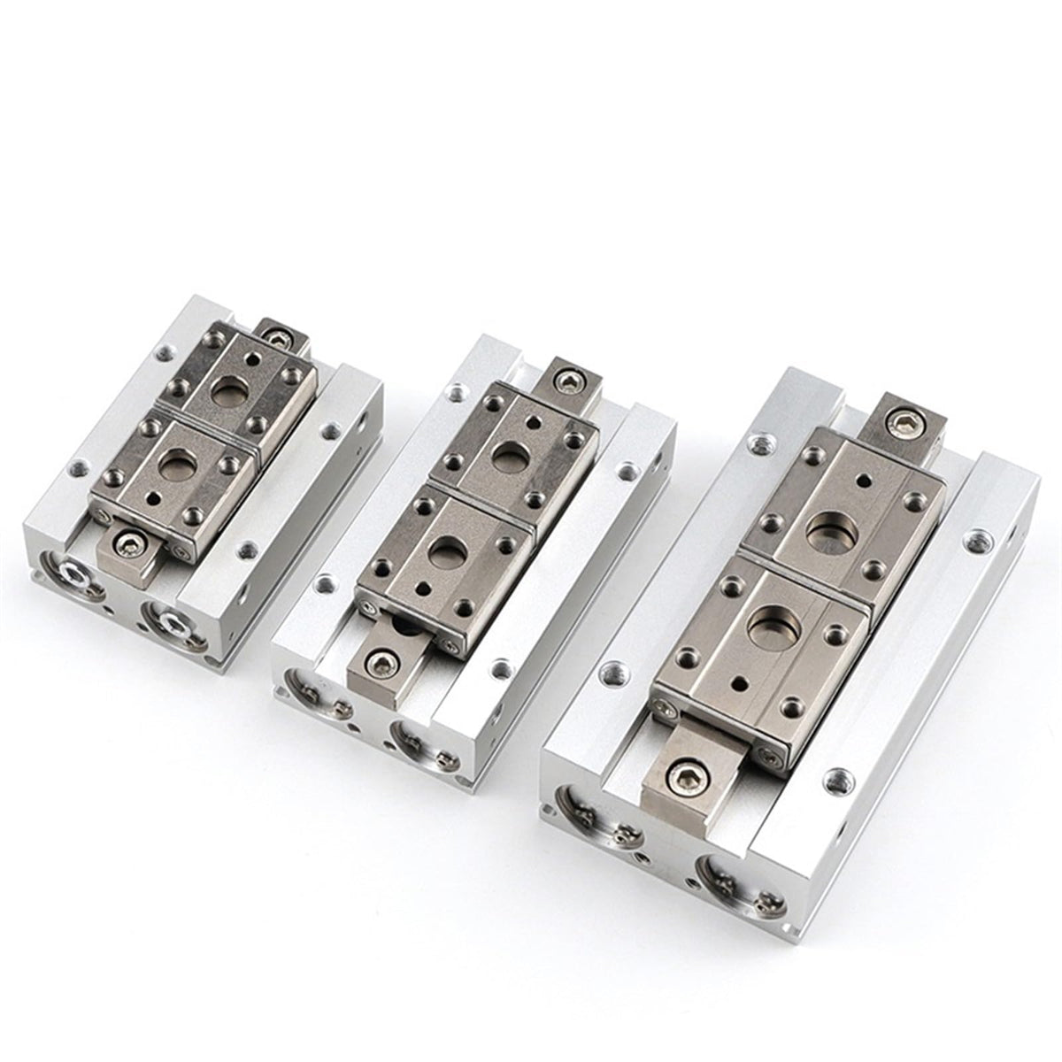 Low Profile Air Parallel Gripper Force Pneumatic Cylinder MHF2 8D MHF2 10D MHF2 12D MHF2 16D MHF2 20D Pneumatic Gripper(MHF2-20D2)