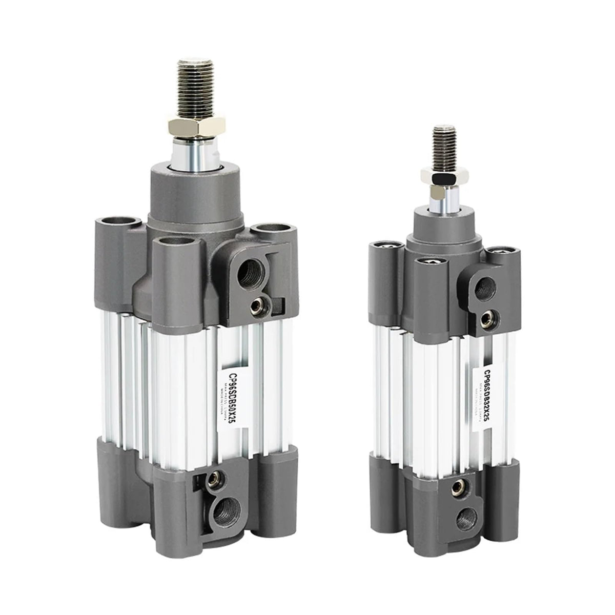 1pcs CP96SDB Series Standard Pneumatic Cylinder Bore 32mm/40mm/50mm/63mm/80mm/100mm, Stroke 25-350mm Air Piston Double Acting(Bore 80mm)