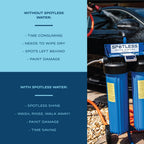 Spotless Water Systems - DIC-20, Simple Window, Solar Panel, RV & Car Wash System, Works for All Vehicles, Motorcycles, Bikes, Boats, Planes, Yachts, Towel Drying Eliminated