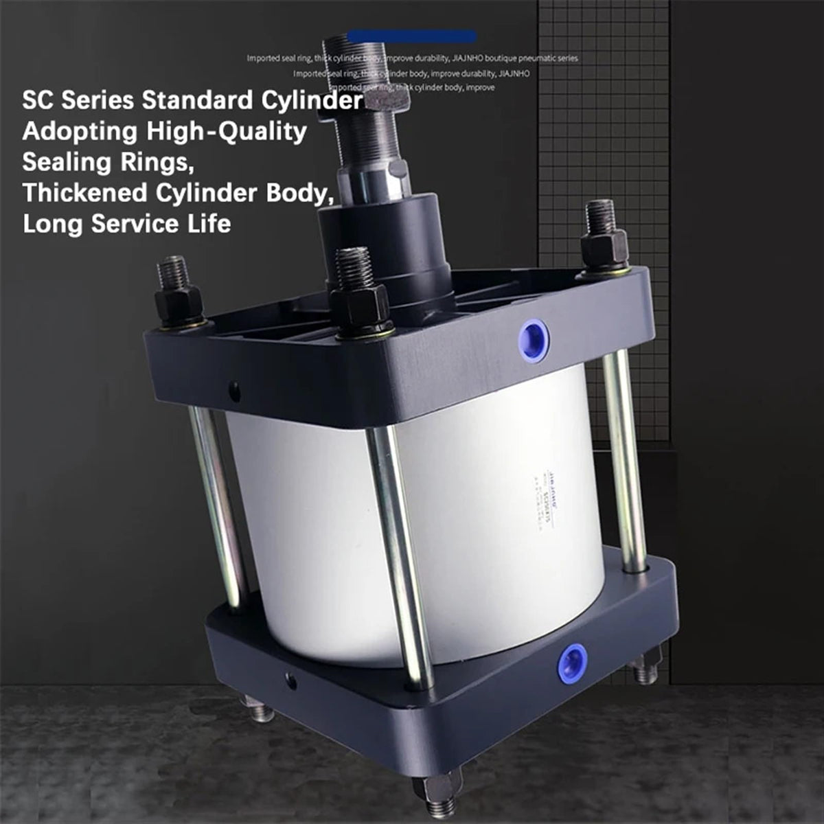 SC Standard Cylinder SC160 Big Bore Pneumatic Cylinder Piston Big Thrust 25-1000mm Stroke Double Acting 1Pcs(Stroke 400mm)