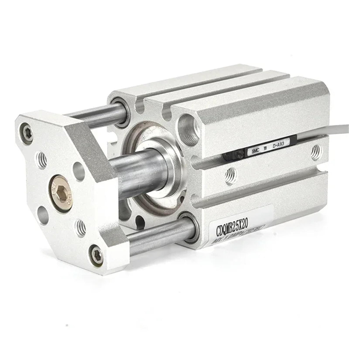 Type CQMB12-5 CQMB16-10 CQMB20-20 Guide Rod Compact air Pneumatic Cylinder CQMB25-25 CQMB32-40 CQMB40-50 50-75 63-100 80-25(Stroke 35mm,Bore 20mm)