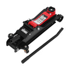 2.5 T Hydraulic Car Jack with Wheel Portable Manual Tire Replacement Repair Tool Pump Heavy Duty for Truck Auto Vehicle Lifting Easy Lift