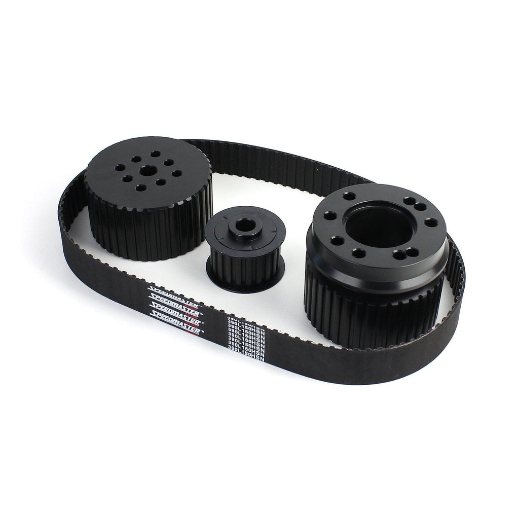 Gilmer Drive Kit, Small Block Chevy 350, Long Water Pump