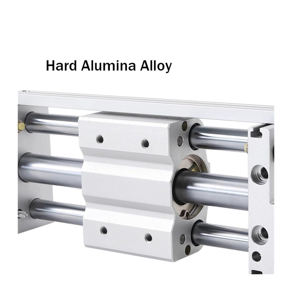 Magnetic Coupling Rodless Pneumatic Cylinder with Slide Bearing(800 Stroke,Bore 15mm)