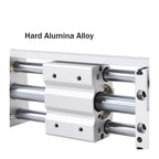 Magnetic Coupling Rodless Pneumatic Cylinder with Slide Bearing(800 Stroke,Bore 15mm)