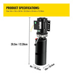 Car Lift Hydraulic Pump with 10L Tank Single Phase Power Unit Vehicle Hoist for Automotive Repair Aerial Platform,Safety Insurance(110V 10L) (220V 10L)