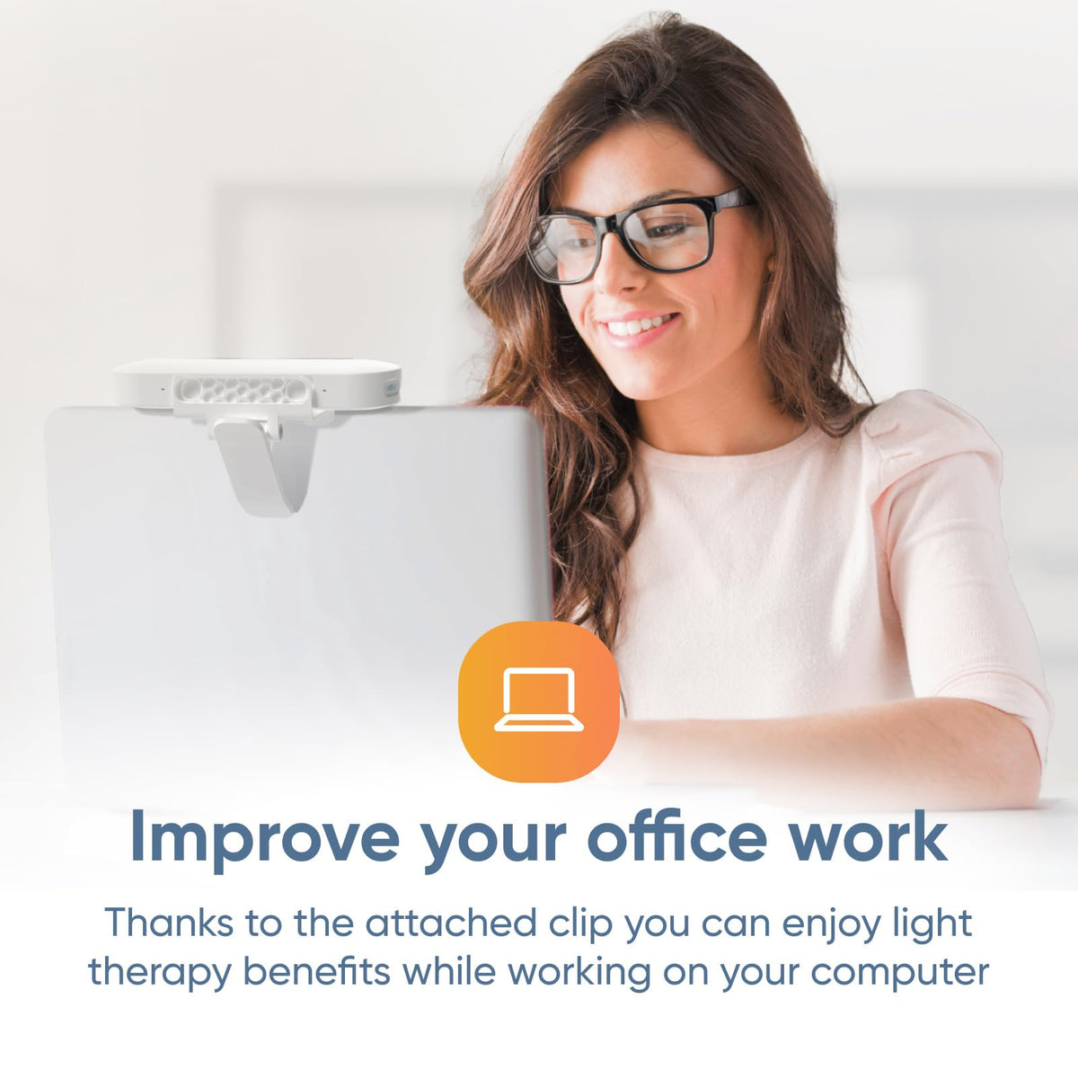 Luminette Drive® - First 2-in-1 Light Therapy Lamp - Enjoy The Benefits of Light Therapy in Your Car or at Your Computer