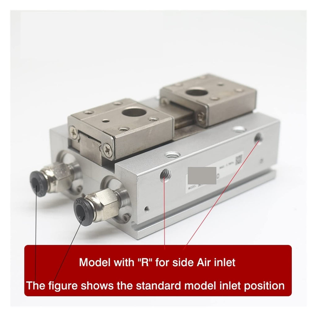 Pneumatic Air Cylinder Low Profile Air Gripper MHF2-8D MHF2-12D MHF2-16D MHF2-20 MHF2-8D1 MHF2-12D1 MHF2-16D1 MHF2-20D1 MHF2-8D2 12D2 16 20D2 Double Acting (Color : MHF2-20D) (Mhf2)