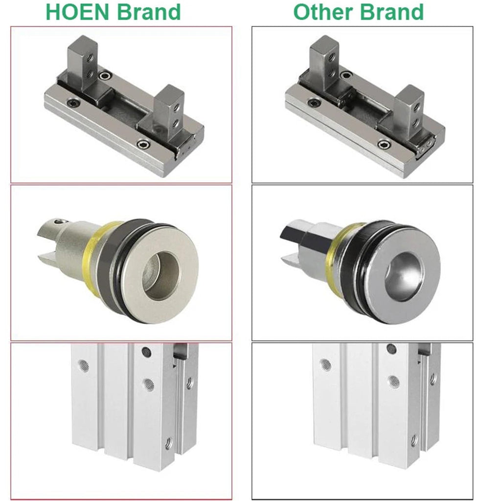 Double Acting mini Gripper Pneumatic Cylinder MHZ2-6D Aluminium air Clamps