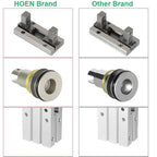 Double Acting mini Gripper Pneumatic Cylinder MHZ2-6D Aluminium air Clamps
