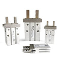 MHZ2 Double Acting Air Pneumatic Parallel Gripper MHZ2-10D MHZ2-16D 20D 25D 32D 40D Aluminium Clamps Finger Cylinder(MHZ2-40D)