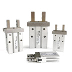 MHZ2 Double Acting Air Pneumatic Parallel Gripper MHZ2-10D MHZ2-16D 20D 25D 32D 40D Aluminium Clamps Finger Cylinder(MHZ2-40D)
