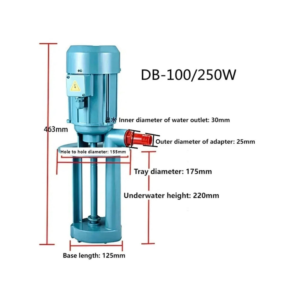 380V 250W 100L/min Machine Tool Cooling Pump Electric Pump For Flushing Cooling Medium