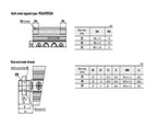 Compact Cylinder with Air Cushion RQB80 RDQB80 RQA80 RDQA80-40 -50-75 -100-40M -50M -75M -100M(-40M)